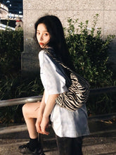 Sac sous les bras à motif zèbre